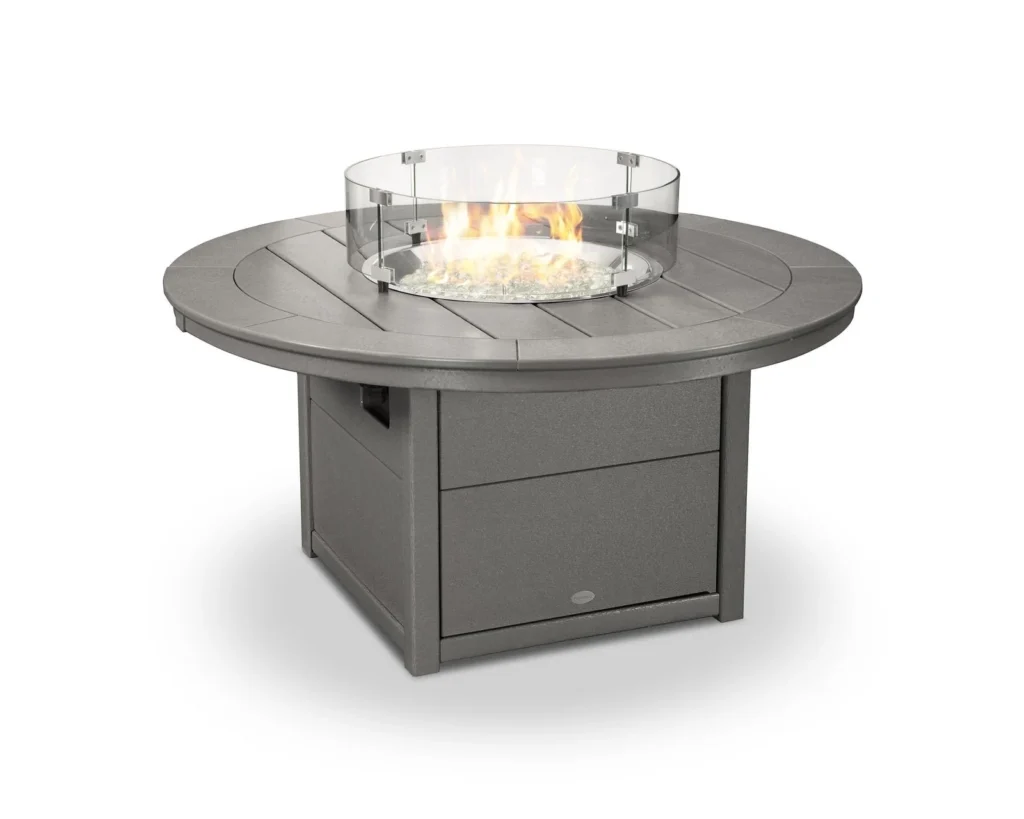 POLYWOOD 48″ Round Fire Pits Tables