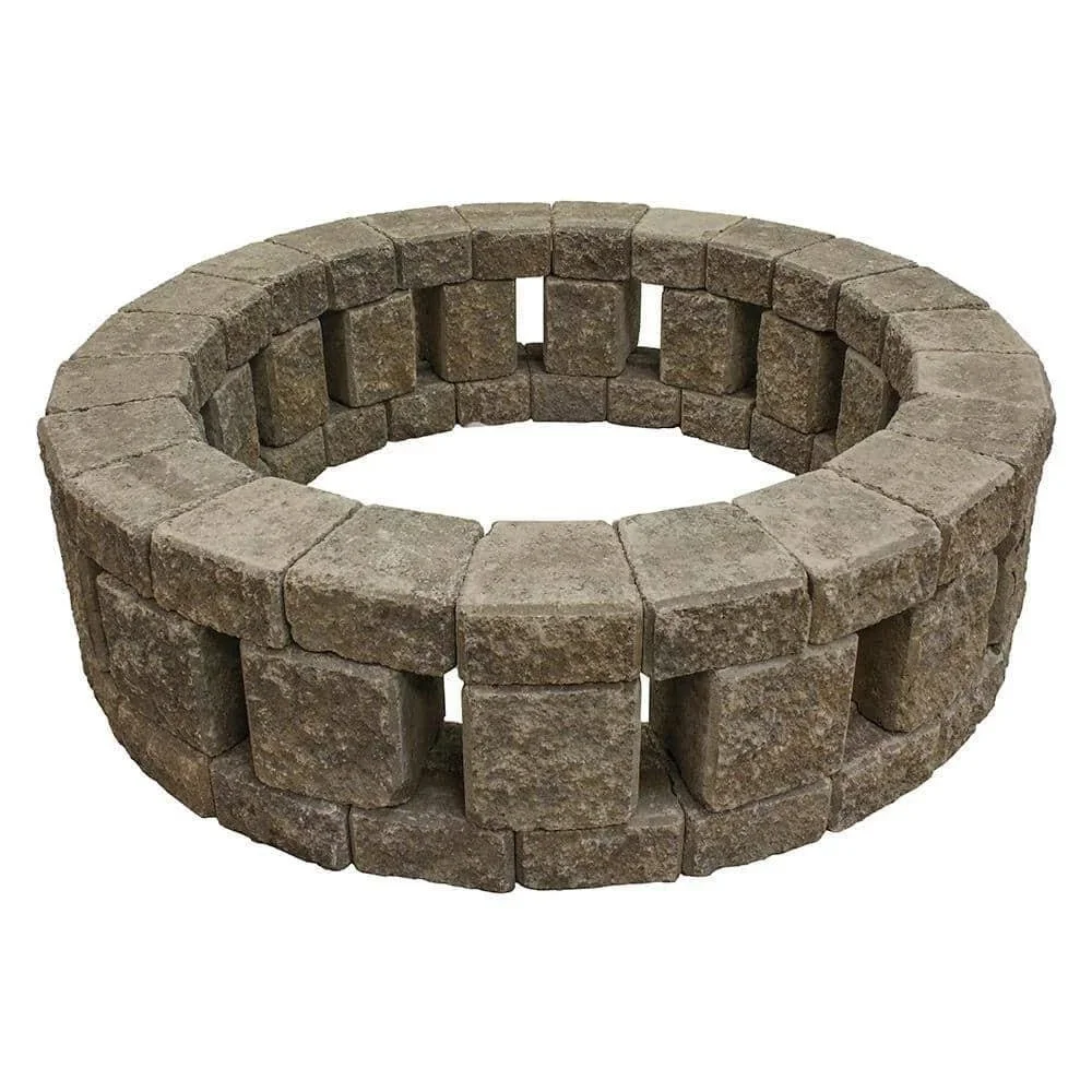 Stonehenge 58 in. x 16 in. Concrete Fire Pit Kit in Northwest Blends. - Image 4